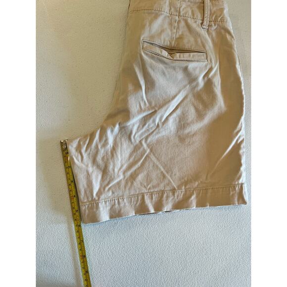 LOFT The Washed Twill Short 6" Womens Size 6 Beige Cotton Spandex Casual - Picture 7 of 7